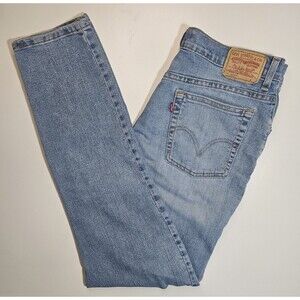 VTG Levi's 512 Jeans Womens 16 L Light  Wash Classic Slim Fit  High Rise 90s Y2K